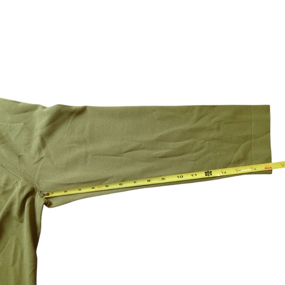 Talbots Sweater Set, Tank Top & Cardigan, Matching, Women's Plus 2XL Olive Green - Picture 13 of 16